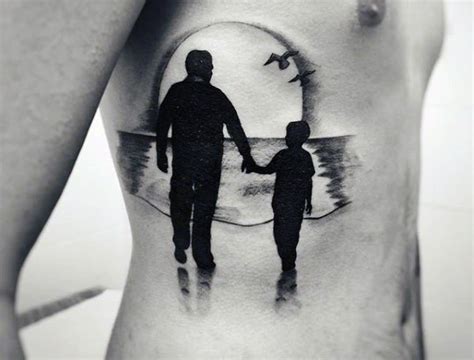 240 ideas de Silueta padre e hijo tattoo en 2024